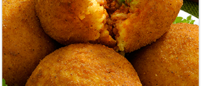 Arancine (o Arancini) di riso al ragù
