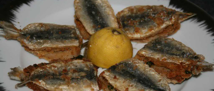 Sarde a Beccafico alla Catanese