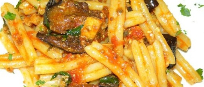 Pasta Pesce Spada e Melanzane