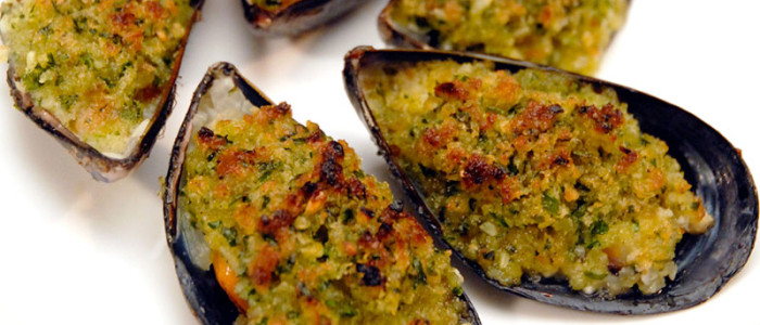 Cozze Gratinate