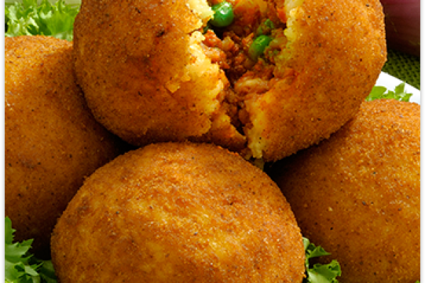 Arancine (o Arancini) di riso al ragù
