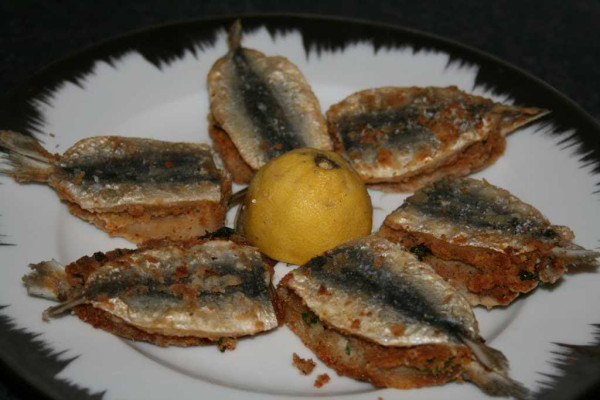 Sarde a Beccafico alla Catanese